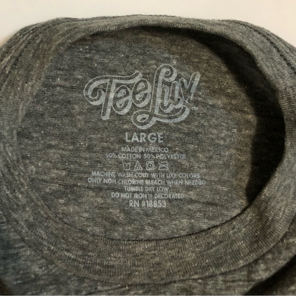 Coors Banquet Beer Men's Gray Tee Luv Short Sleeve Crew Neck T Shirt L - Picture 9 of 10